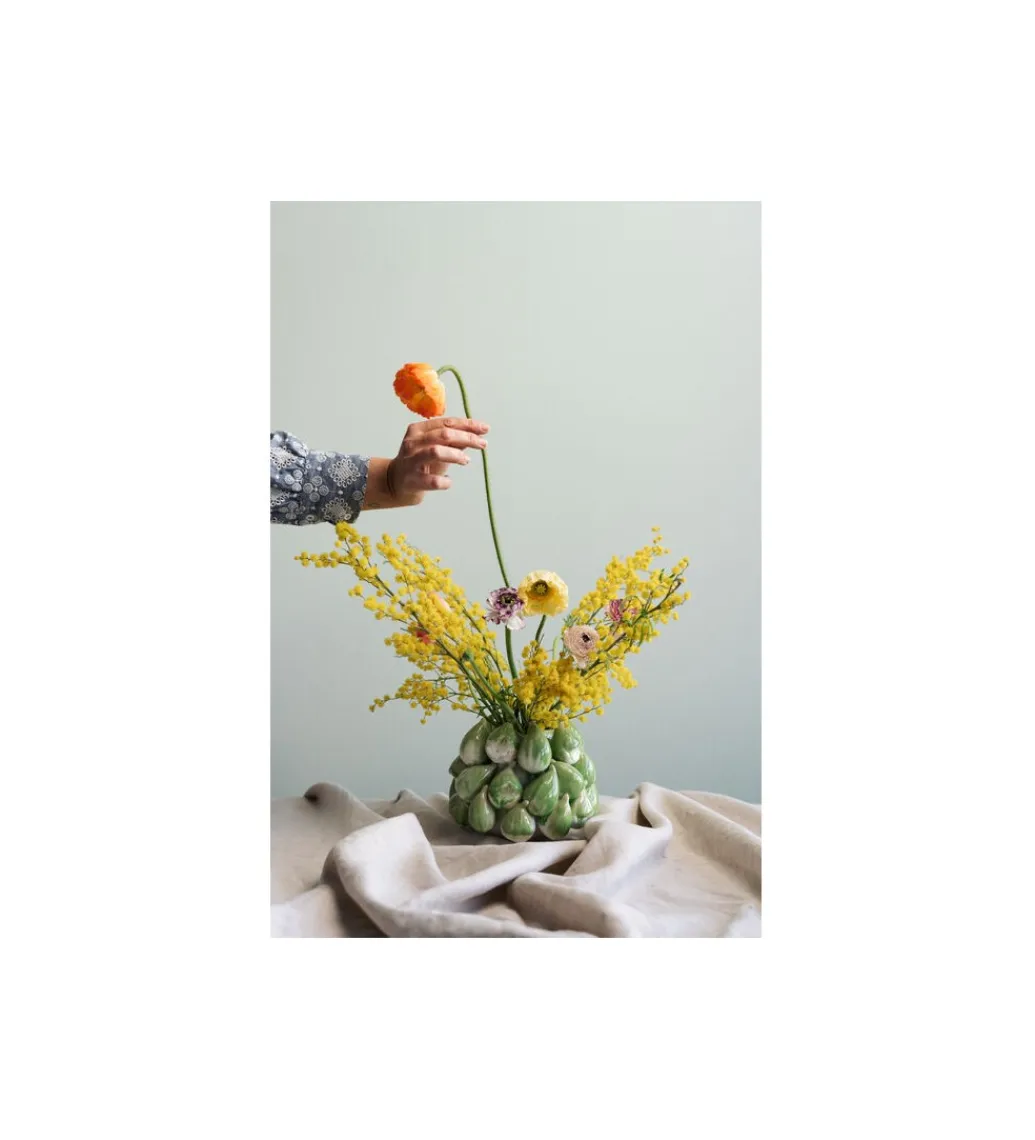 KDesign Wazon FICHI 14 cm zielony