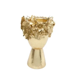 KDesign Wazon Flowercrown 20 cm złoty