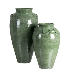 Zona-Design Wazon GREDAGON 60 cm ceramika zielony