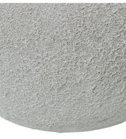 Exclusivas Wazon KATAM 25 cm ceramika biały piaskowy