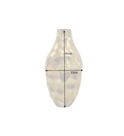 Invicta Interior Wazon Kerrash Orient 45 cm złoty