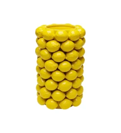 KARE Wazon Lemon Juice 43 cm żółty