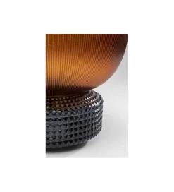 KDesign Wazon Marvelous Duo Amber 28 cm szary