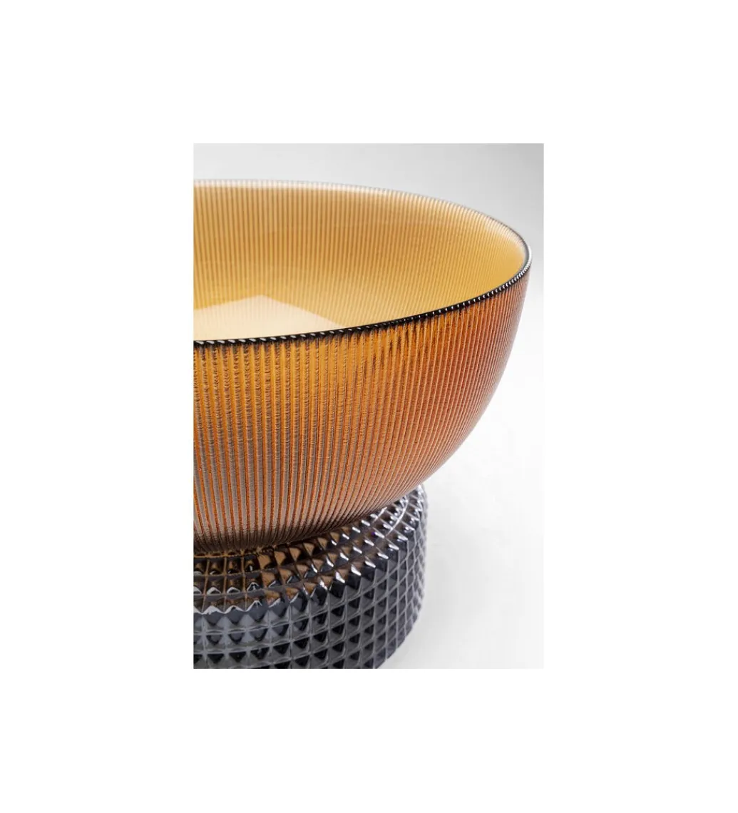 KDesign Wazon Marvelous Duo Amber 28 cm szary