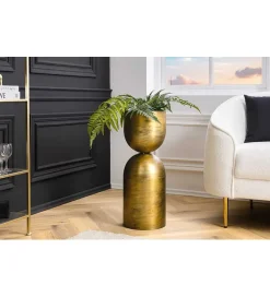 Invicta Interior Wazon OMAI 70 cm złoty