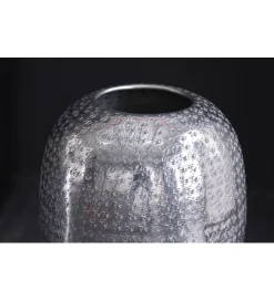 Invicta Interior Wazon ORIENT 50 cm srebrny
