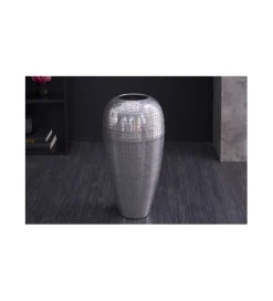 Invicta Interior Wazon ORIENT 50 cm srebrny