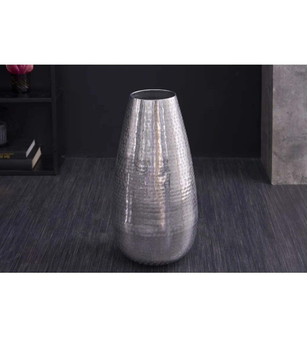 Invicta Interior Wazon ORIENT 25 cm srebrny