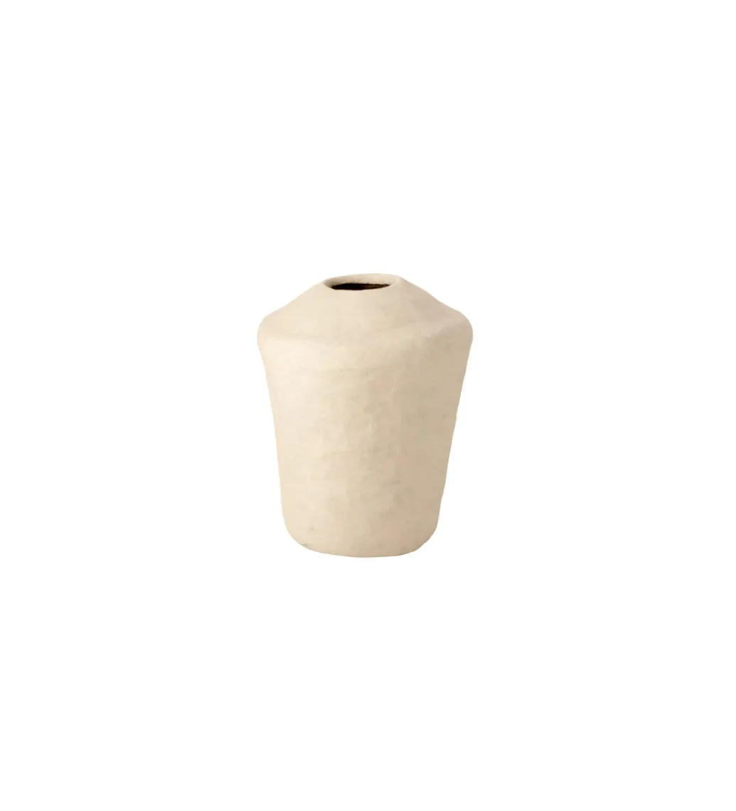J-Line Wazon Paper Mache biały