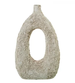 Exclusivas Wazon RATASIC 44 cm ceramika biały