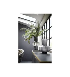 KDesign Wazon Roulette 24 cm czarno biały