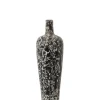J-Line Wazon RUBYNO 80 cm czarno biały