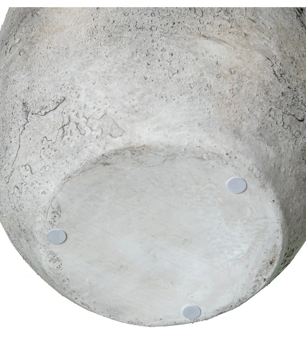 Exclusivas Wazon RUSTIC 17 cm ceramika szary