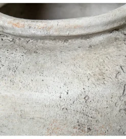 Exclusivas Wazon RUSTIC 17 cm ceramika szary