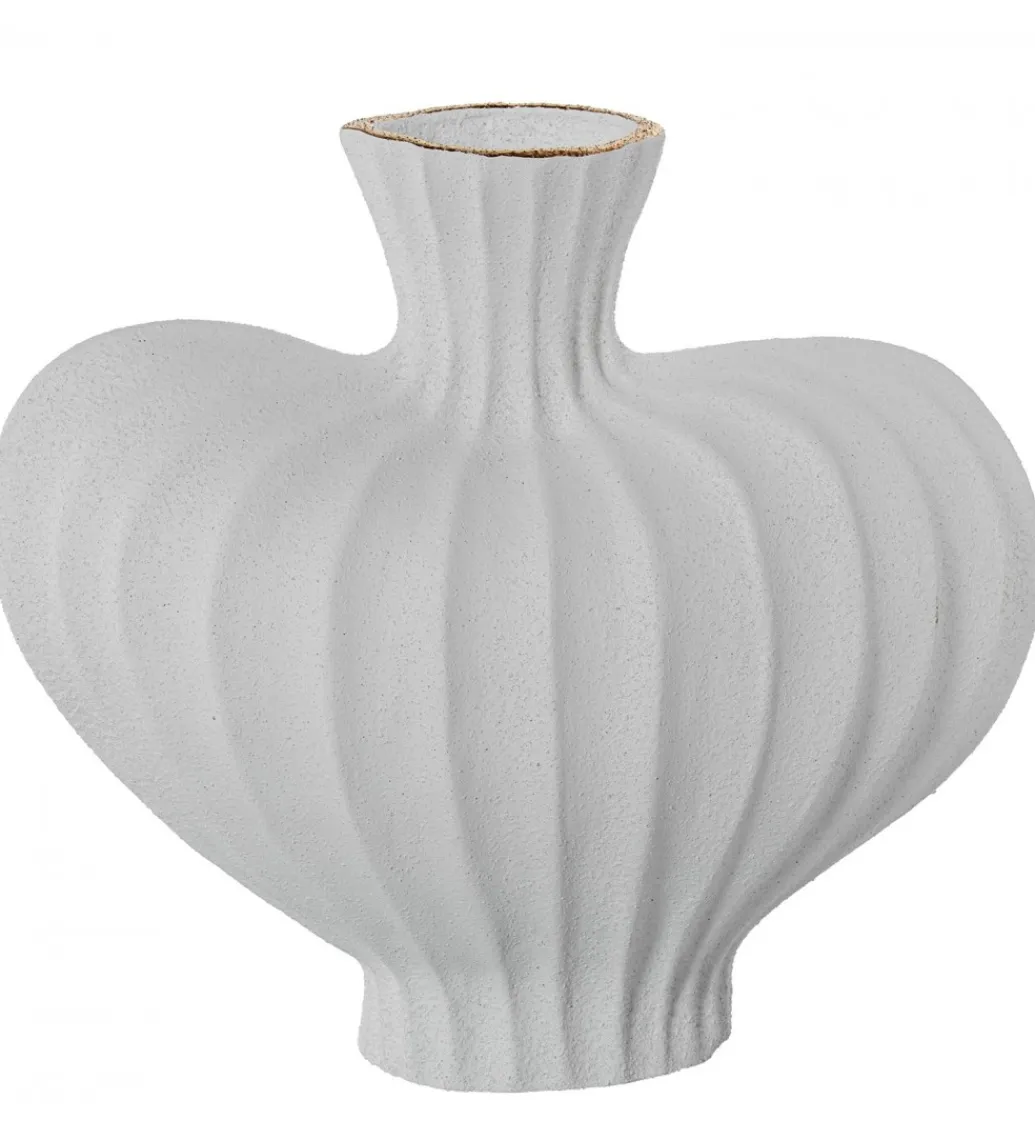 Exclusivas Wazon WAYA 31 cm ceramika biały