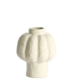 L&L Wazony ALIVERI 25 cm biały matt