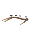 J-Line Świecznik ANTLERS 65 cm brązowa