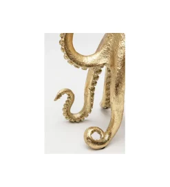 KDesign Świecznik OCTOPUS 23 cm złoty