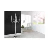 Invicta Interior Świecznik 5 - ramienny 120 cm srebrny