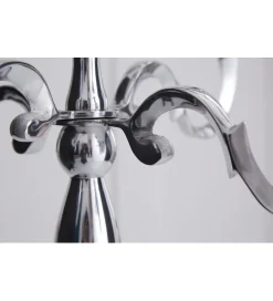 Invicta Interior Świecznik 5 - ramienny 120 cm srebrny