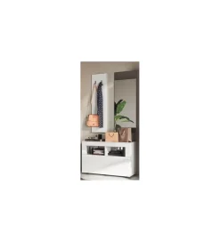 MCA Linia Włoska Wieszak BASIC 31 cm biały