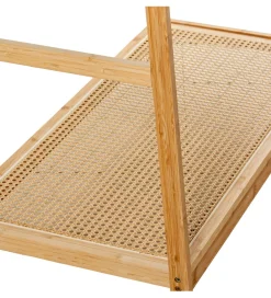 Exclusivas Wieszak GENRAMAS 170 cm w odcieniu naturalnym