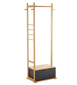 Exclusivas Wieszak GENRAMAS 160 cm w odcieniu naturalnym