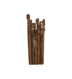 KDesign Wieszak WALL DECO BE MIND 180 cm naturalny