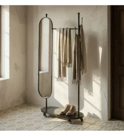 Zona-Design Wieszak z lustrem RECIBIDORN 175 cm