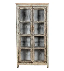 Exclusivas Witryna AENRMES 180 cm drewno mango