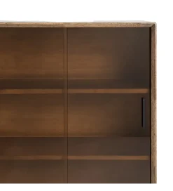 Zona-Design Witryna AMY 100 cm drewno kauczuk
