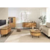 Invicta Interior Witryna ATELIER 140 cm kolor naturalnego dębu