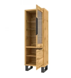 Helvetia Witryna Halle 64 cm w optyce dąb wotan