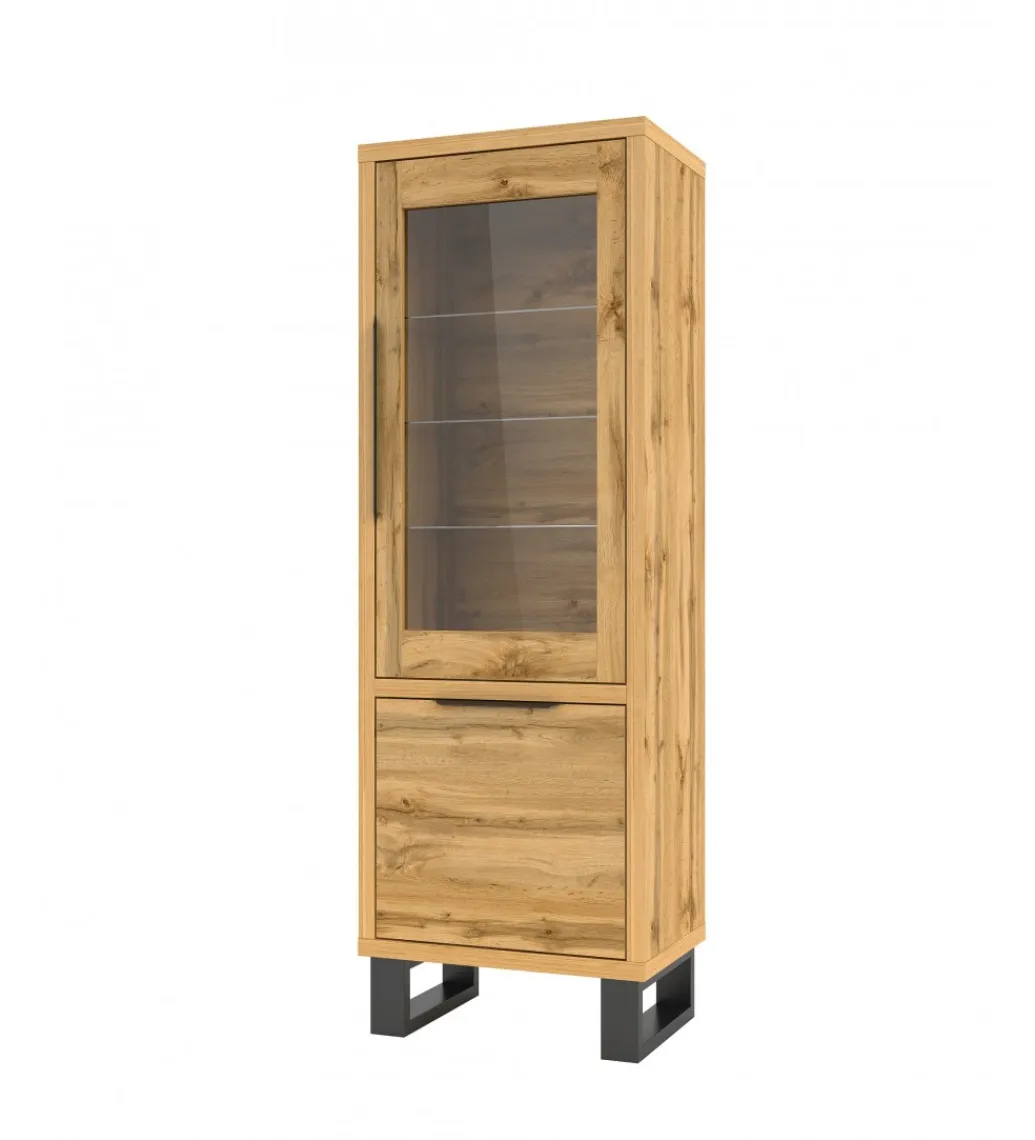 Helvetia Witryna Halle 64 cm w optyce dąb wotan