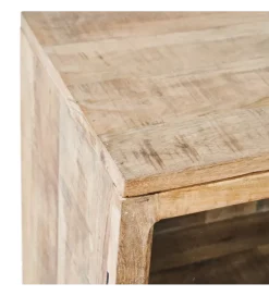 Zona-Design Witryna Iron Craft 120 cm drewno mango