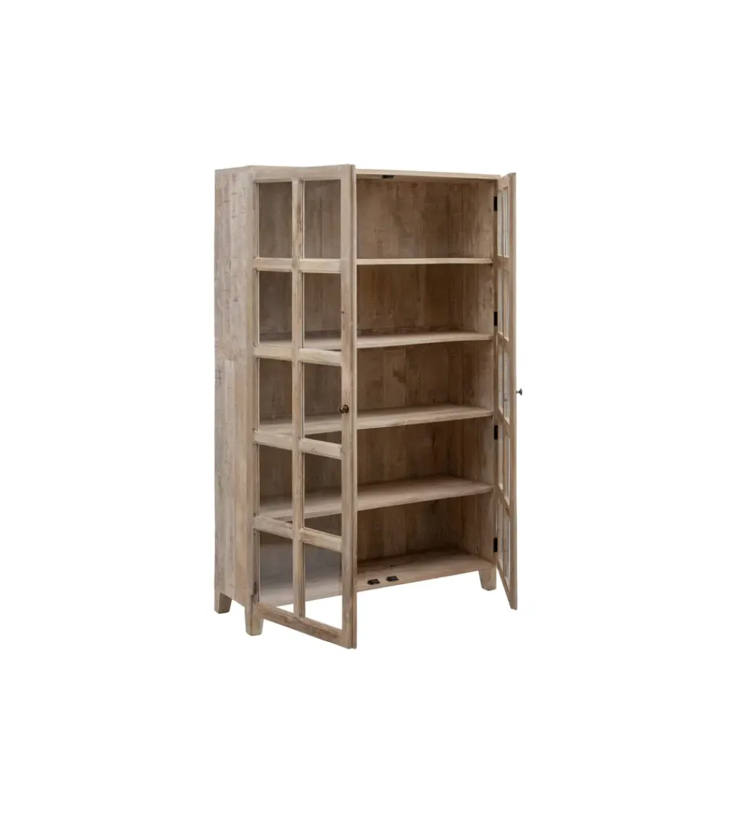 Zona-Design Witryna Iron Craft II 115 cm drewno mango
