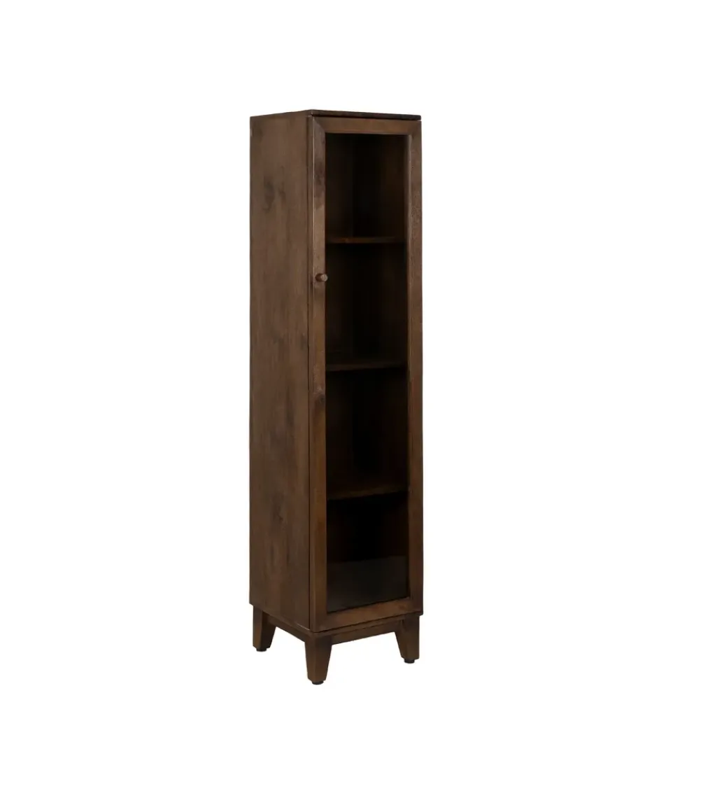 Zona-Design Witryna KOST 180 cm drewno mango brązowy