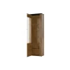 Helvetia Witryna LARONA 65 Cm O Wybarwieniu Satin Nussbaum z kolorem Touchwood