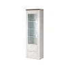 Helvetia Witryna LARONA 65 cm o wybarwieniu Sonoma Trufel z kolorem Sibiu Larche