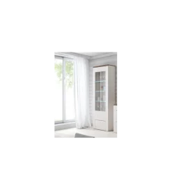 Helvetia Witryna LARONA 65 cm o wybarwieniu Sonoma Trufel z kolorem Sibiu Larche
