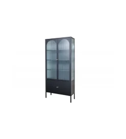Invicta Interior Witryna OLIMPIA III 80 cm czarna