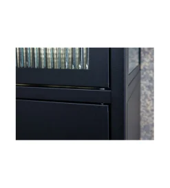Invicta Interior Witryna OLIMPIA III 80 cm czarna
