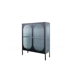 Invicta Interior Witryna OLIMPIA III 90 cm czarna