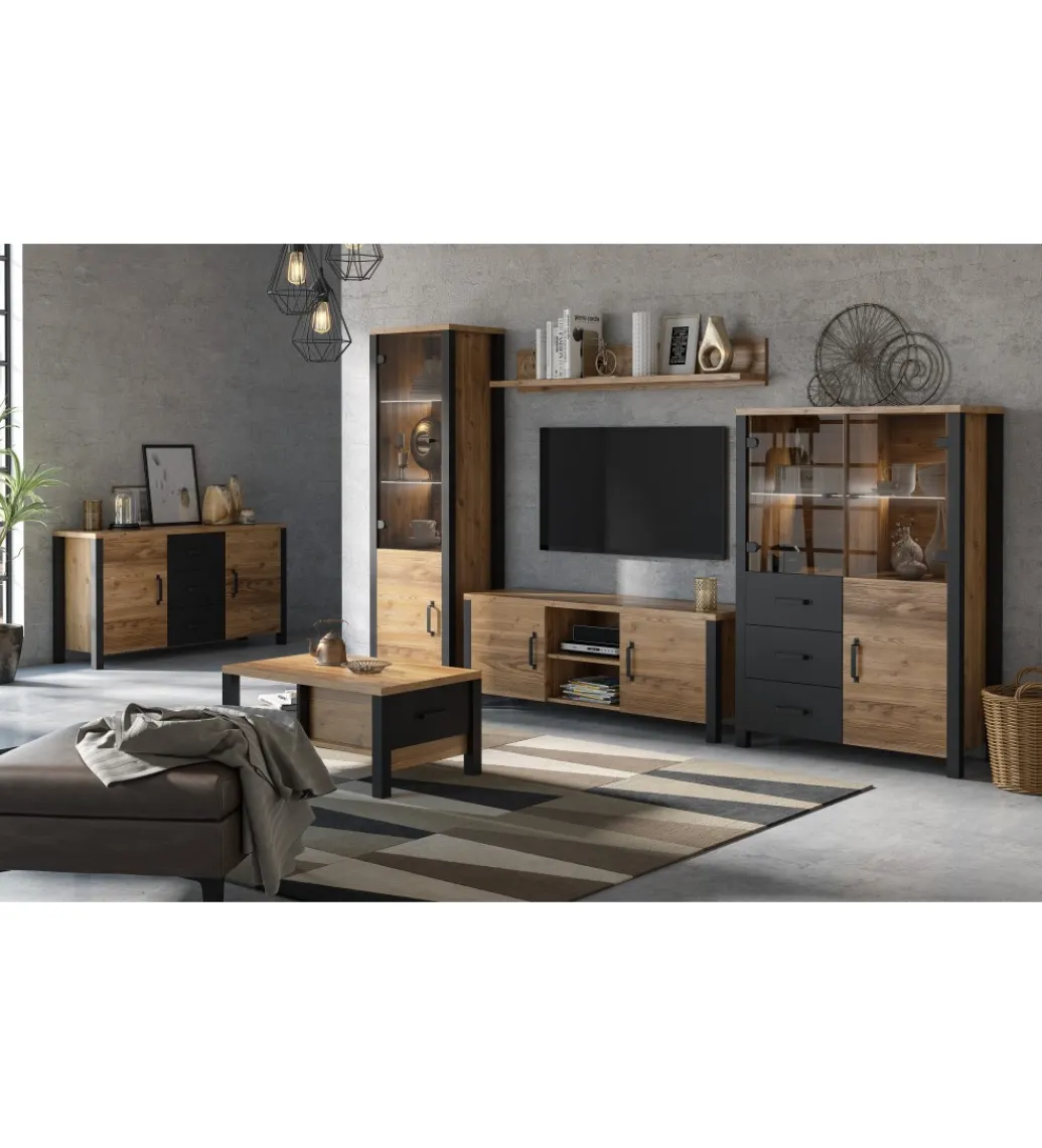 Helvetia Witryna OLIN WM 56 cm w optyce świerku Appenzeller