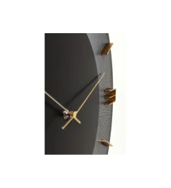 KDesign Zegar Leonardo 49 cm czarny