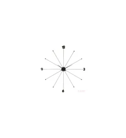 KDesign Zegar Like Umbrella Black