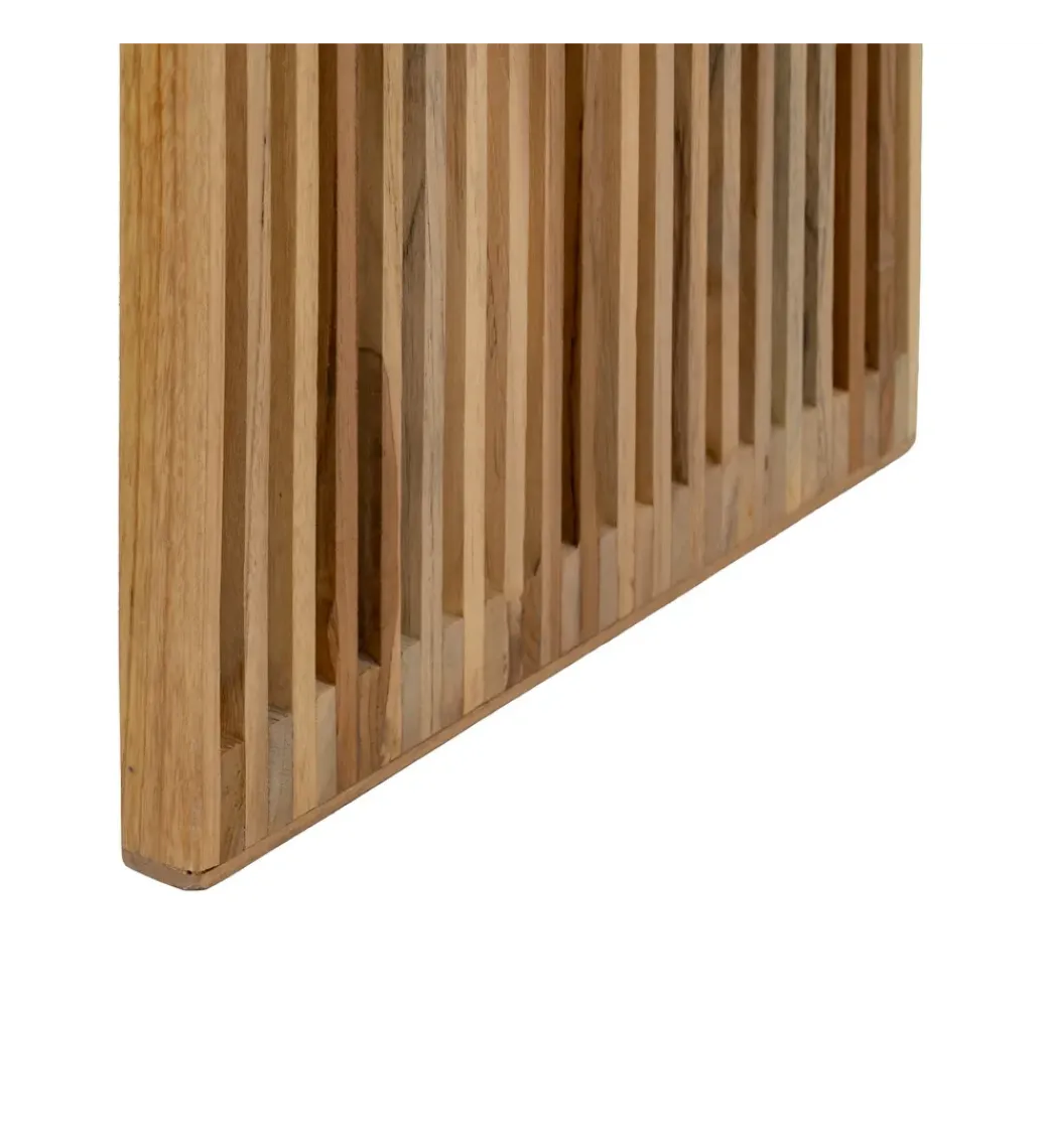 Zona-Design Zestaw 2 ławek BELLAMONTE 115 cm 106 cm drewno teak