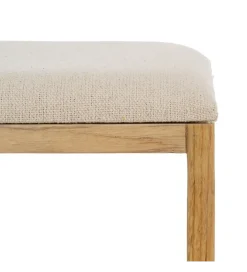 Zona-Design Zestaw 2 ławek BELLAMONTE 115 cm 106 cm drewno teak