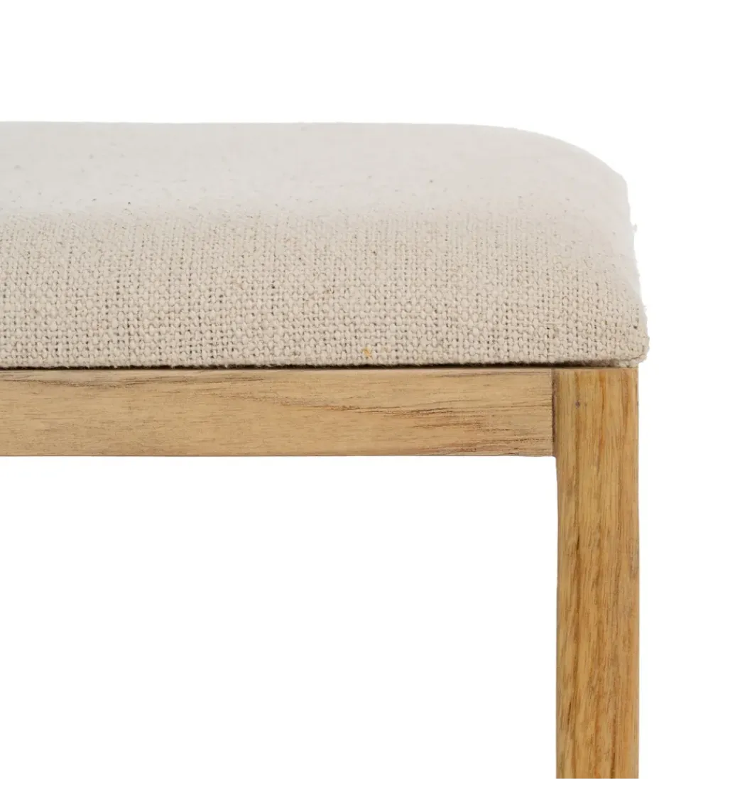 Zona-Design Zestaw 2 ławek BELLAMONTE 115 cm 106 cm drewno teak