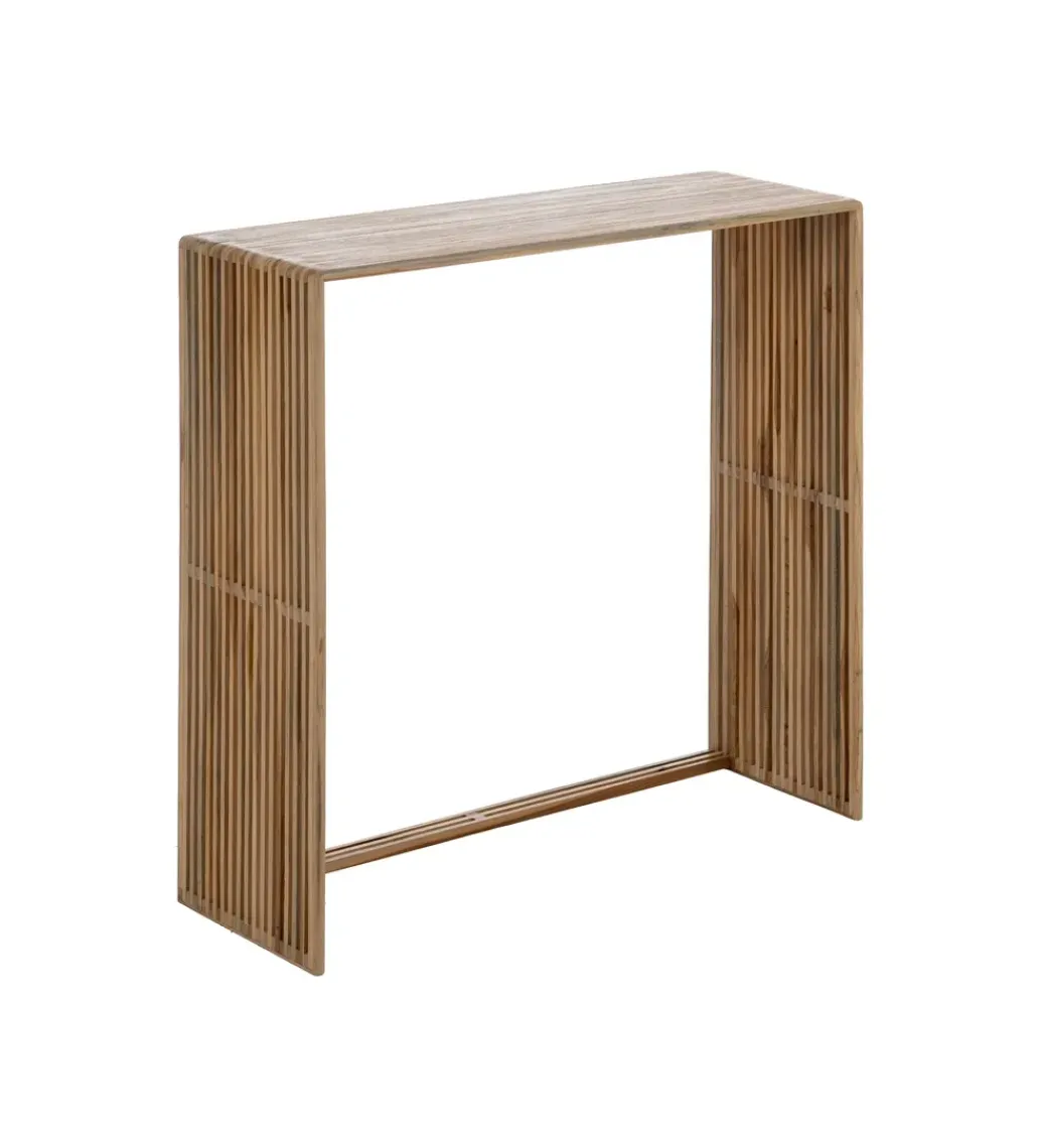 Zona-Design Zestaw 2 konsol BELLAMONTE 85 cm 75 cm drewno teak
